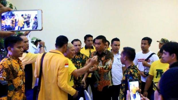 Meski Diwarnai Aksi Pengusiran Ketua DPP, Andi Rachman Bilang Rakerda Golkar Riau di Rokan Hulu Paling Sukses