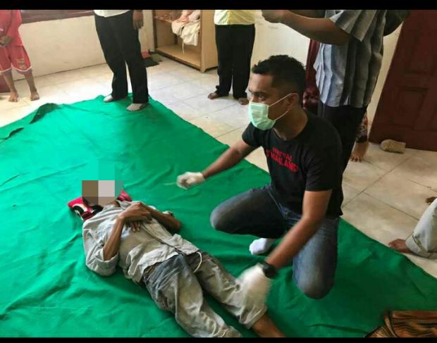 <i>Breaking News</i>: Mayat Seorang Kakek Ditemukan Membujur di Musala Kualagasib Siak