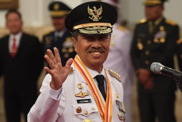 Saat Syamsuar si Orang Nomor Satu di Riau Digelari Gubernur Sawit