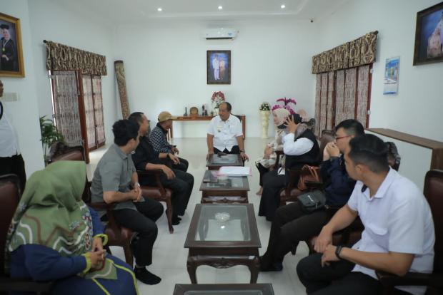 Pantarlih TPS 15 Kelurahan Selawan Gelar Coklit di Rumah Wabup Asahan, Ini Pesan Taufik Zainal