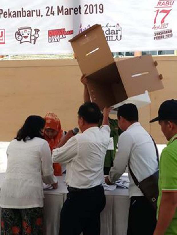 KPU Riau Gelar Simulasi Rekapitulasi Suara Pemilu 2019 Tingkat Provinsi