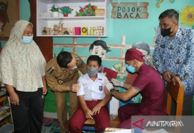 35 Persen Anak Usia 6-11 Tahun di Pekanbaru Harus Belajar Daring karena tak Vaksin