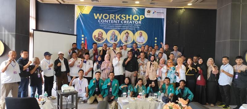 <b>Bekerja Sana dengan PT Pertamina Hulu Rokan, PWI Riau Gelar Workshop <i>Content Creator</i> di Hotel Bono Pekanbaru</b>