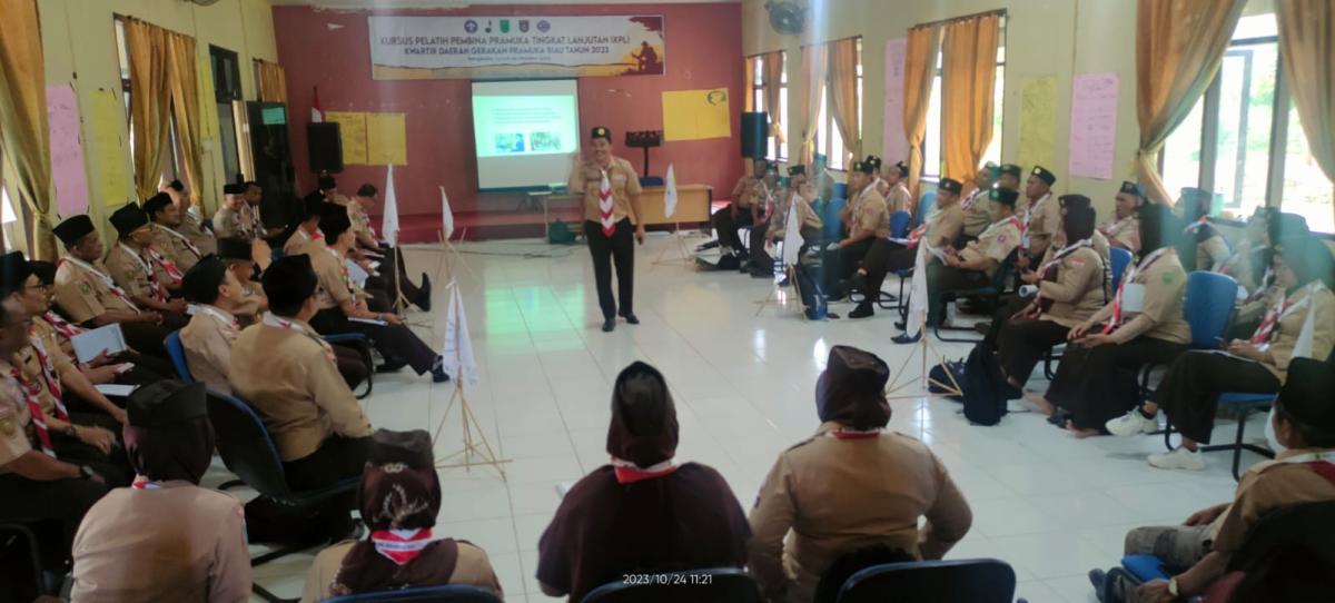 60 Pelatih Pramuka Ikuti KPL Tingkat Nasional di Bengkalis, 12 di Antaranya dari Luar Riau
