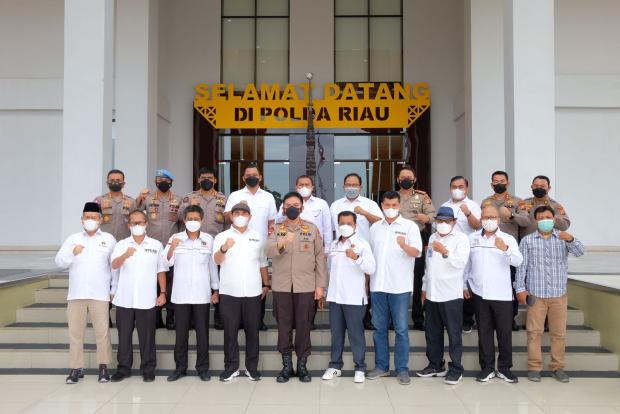 Kapolda Riau Dukung Penuh Pelaksanaan HPN 2022 di Siak