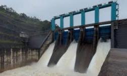 <b>Seluruh Pintu Pelimpahan Waduk PLTA Koto Panjang Sudah Ditutup</b>