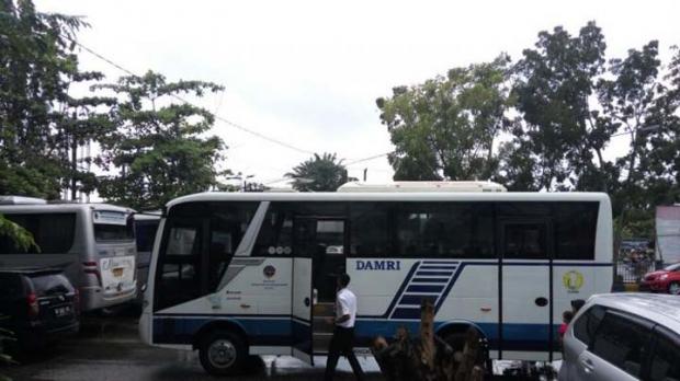 Bus DAMRI Trayek Bangkinang-Muara Takus Mulai Beroperasi, Ongkos Gratis Selama Uji Coba