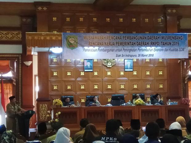 Musrenbang, Ini Enam Agenda Prioritas Pembangunan Daerah Siak 2019
