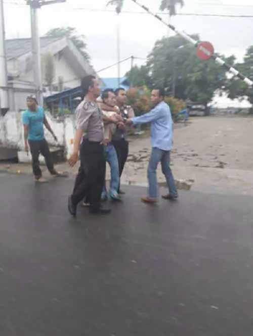 Ditanya A Dijawab B, Pelaku Pelemparan Bom Molotov Bank Riaukepri Cabang Tembilahan Dikirim ke RS Jiwa