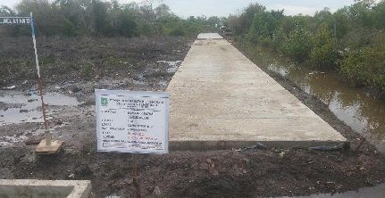 Proyek Peningkatan Infrastruktur di Kecamatan Bukitbatu Bengkalis Amburadul