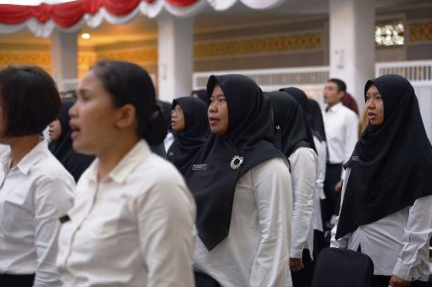 Sebanyak 154 PPPK Nakes Formasi 2022 Pemprov Riau Resmi Dilantik