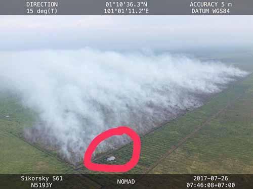 Kebakaran Lahan di Riau Disengaja dan Terstruktur, Pondok Ini Jadi Buktinya