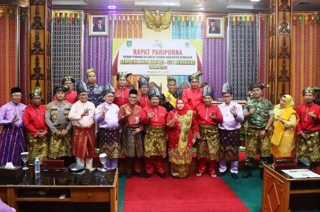 Anggota DPRD Riau Hadiri Rapat Paripurna Hari Jadi Kabupaten Bengkalis