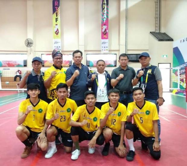Tim Sepak Takraw Unilak Tambah Medali Perunggu Kontingen Riau di Pomnas 2019