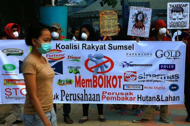 YLKI Serukan Boikot Produk Perusahaan Pembakar Hutan