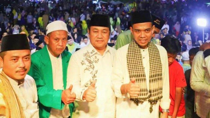 Ketua DPRD Riau Yulisman dan Ribuan Warga Hadiri Tablig Akbar Golkar Kampar bersama UAS di Bangkinang