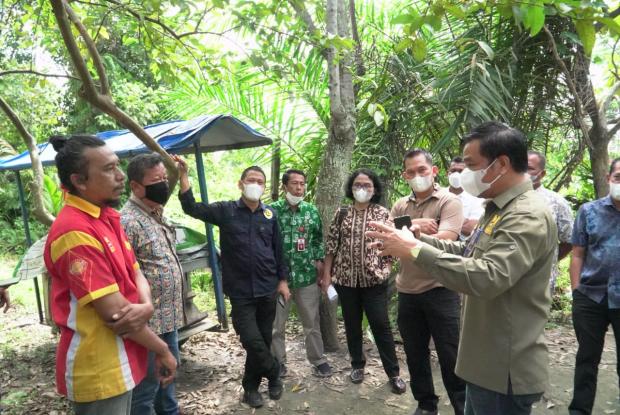 Pemkab Kampar Dampingi Tim Pusat Tinjau Trase Jalan Tol Pekanbaru-Rengat