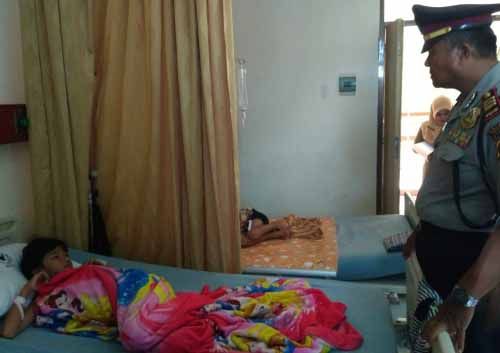 35 Anak Keluarkan Darah dari Mulut, Hidung, dan Telinga Usai Mandi di Kolam Renang Milik Seorang Warga di Desa Kelapapati Kabupaten Bengkalis