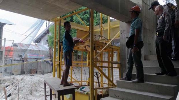 Mandor Listik Salah Satu Hotel di Jalan Riau Pekanbaru Tewas Tertimpa Dinamo Saat Bekerja