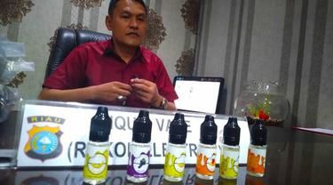 Seorang Nelayan Coba Selundupkan Liquid Vape Isi Ganja Sintetis dari Malaysia ke Riau
