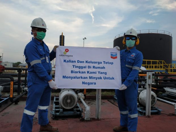 Chevron Terapkan Bekerja Jarak Jauh dan Berikan APD untuk Petugas Medis di Riau