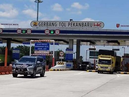 <b> PT Hutama Karya Terapkan Pembatasan Operasional Angkutan Barang di Sejumlah Ruas Tol Trans Sumatera</b>