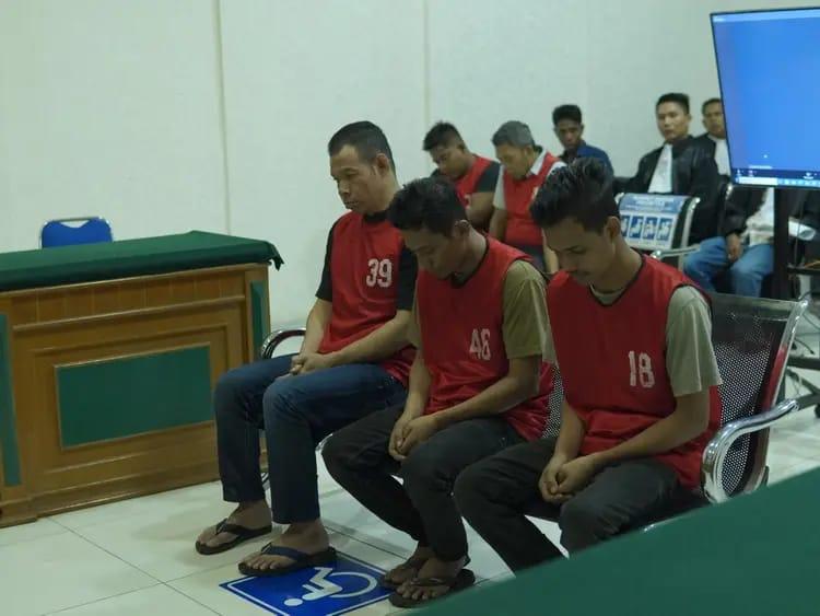 <b>Penikam Polisi dan 3 Jaringan Narkoba di Riau Dituntut Pidana Mati</b>