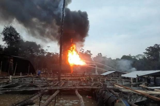 Setelah 39 Hari, Semburan Api di Sumur Minyak Ilegal di Batanghari Jambi Berhasil Dipadamkan