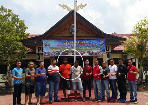Dua Pengeroyok Polisi hingga Kritis di Kampung Kubur Medan Ditangkap di Indragiri Hulu