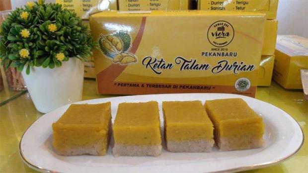 Kue Talam Durian, Oleh-oleh Khas dari Pekanbaru Masuk Kategori Makanan Tradisional Terpopuler