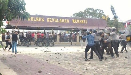 Kapolda Riau Minta Maaf atas Kerusuhan di Selatpanjang
