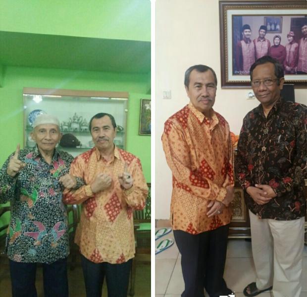 Begini Cerita Syamsuar, Saat Berkunjung ke Rumah Mahfud MD dan Amien Rais di Yogyakarta