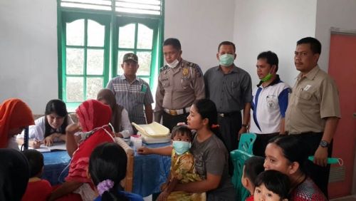 Asian Agri Bangun Posyandu dan Lakukan Pengobatan Gratis bagi Warga Terkena Dampak Asap di Kuansing