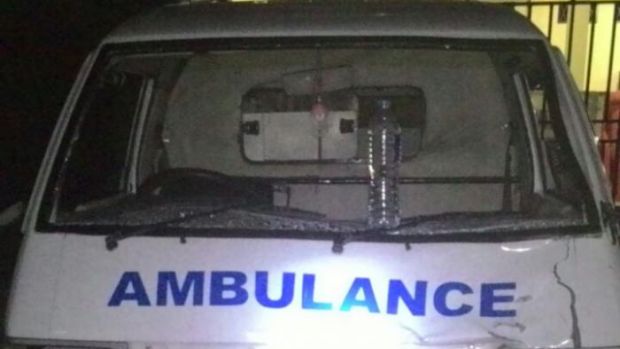 Tragis, Bocah 13 Tahun Tewas Tertabrak Ambulans RS Efarina Pangkalankerinci di Jalintim Pelalawan