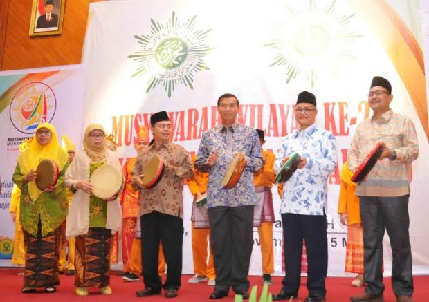 Buka Musywil ke-25 Muhammadiyah dan ’Aisyiyah Riau, Hajriyanto Y Thohari: Kader Harus Unggul di Segala Lini