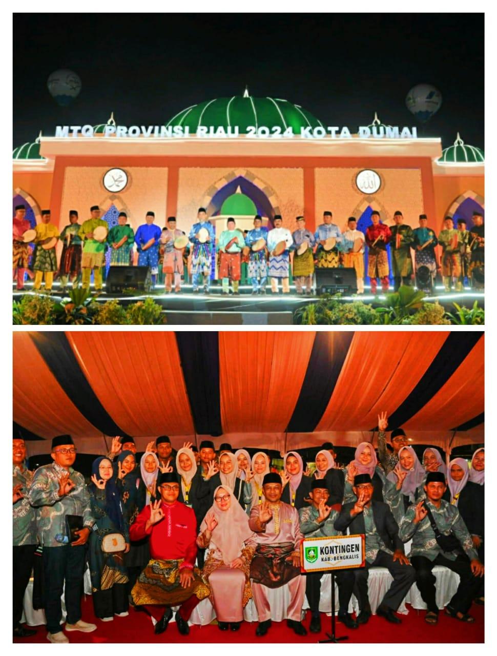 MTQ ke-42 Provinsi Riau Resmi Ditutup, Kabupaten Bengkalis Peringkat II dan Ditunjuk sebagai Tuan Rumah MTQ ke-43 Tahun 2025