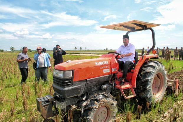 Produksi Padi di Kecamatan Bungaraya Merosot, Bupati Siak Ingatkan Para Petani Tingkatkan Keterampilan