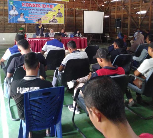 Silaturahmi Karang Taruna Kabupaten di Kecamatan Rupat, Ini Harapan Pemuda Taruna
