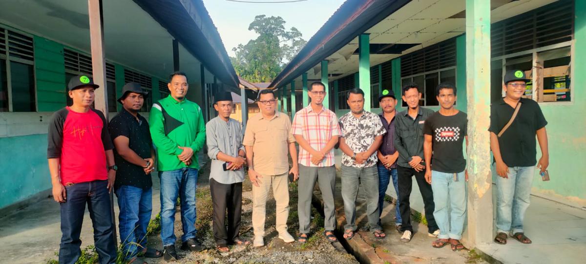 Kala Anggota DPRD Provinsi Riau Husaimi Hamidi Sambangi TPQ Al-Islamiyyah Pangkalanbatang Barat Bengkalis