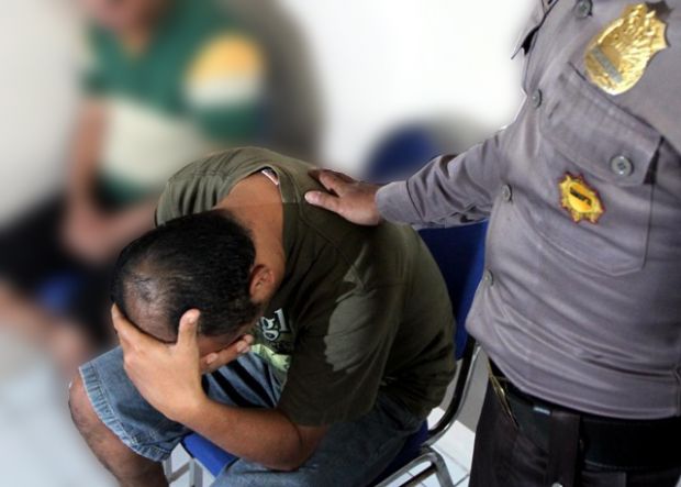Lagi Kangen-kangenan dengan Keluarga di Rumah setelah 9 Bulan ”Hilang”, Eh Residivis di Pekanbaru Ditangkap Lagi