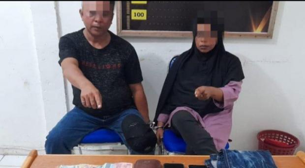 Pasangan Suami Istri di Kampar Ditangkap karena Lakukan Perbuatan Terlarang