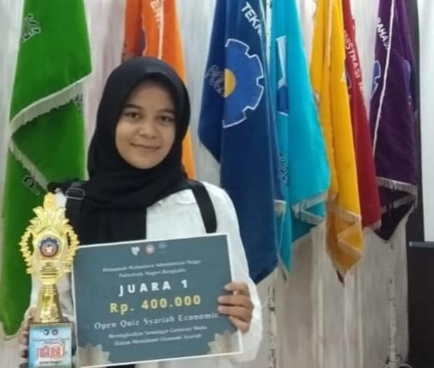 Mahasiswa STIES Bengkalis Raih Juara 1 Lomba Open Quiz Syariah Economic
