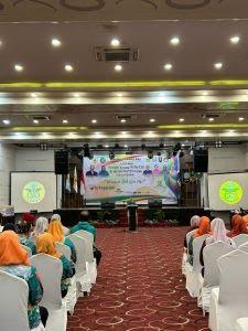 Saat Buka Kegiatan Lomba Senam Kreasi dan Senam Gembira, Istri Pj Gubri Tekankan Pentingnya Perempuan Sehat