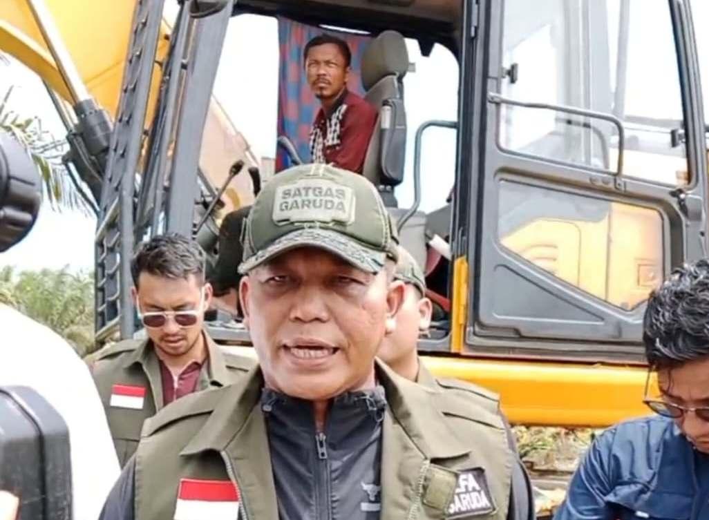 <b>401 Hektar Lahan Sawit Milik Niko di TNTN Diserahkan ke Satgas PKH, Penumbangan Dilakukan Hari Ini</b>