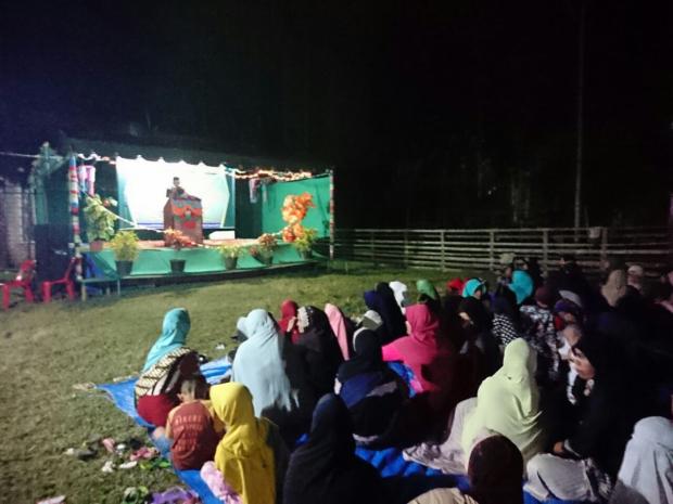 Acara Perpisahan, Mahasiswa KKN Unimal Gelar Festival Anak Sholeh & Sholeha di Desa Teumpok Teungku Aceh Utara