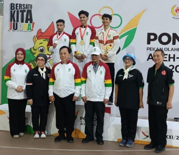 <b>Kontingen Riau Kembali Raih Medali Emas dan Perak PON XXI Aceh-Sumut</b>