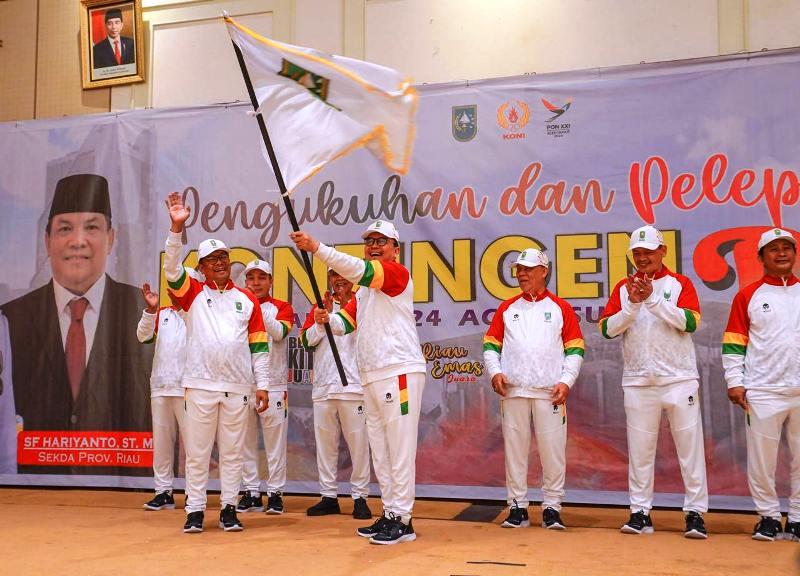 Atlet Senam Riau Kembali Sabet Emas, Pj Gubri Rahman Hadi Beri Apresiasi