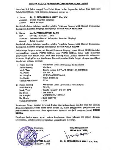 bupati-kuantan-singingi-suhardiman-amby-kembalikan-mobil-dinas-jelang-masa-kampanye