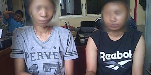 Dua Perempuan Pengedar Pil Ekstasi Berlogo <i>Love</i> di Dumai Ditangkap