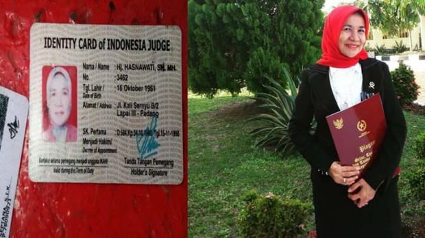 Hasnawati, Hakim Tinggi Pangkalpinang yang Dilaporkan Berada Dalam Pesawat Lion Air JT 610 Habiskan Masa Kecil di Tembilahan